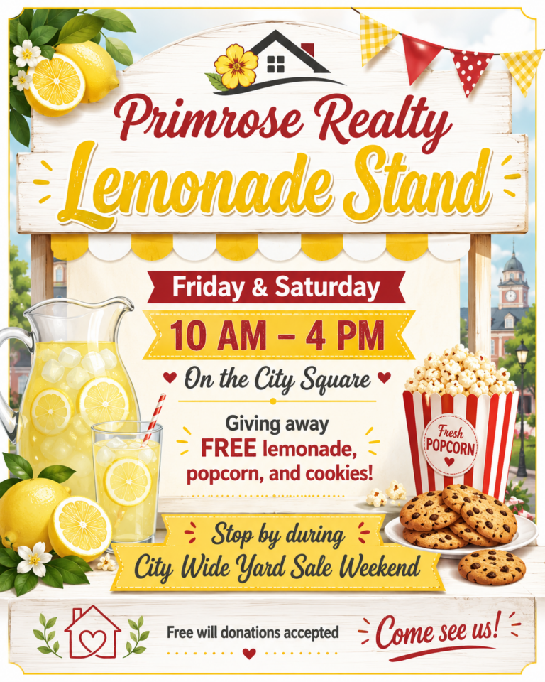 Primrose Realty Lemonade Stand